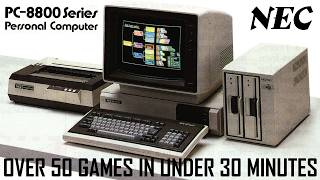 Over 50 NEC PC-88 Games In Under 30 Minutes