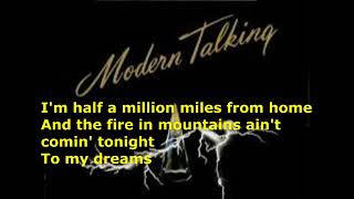 The Angels sing in New York city * MODERTN - TALKING ( Lyrics)