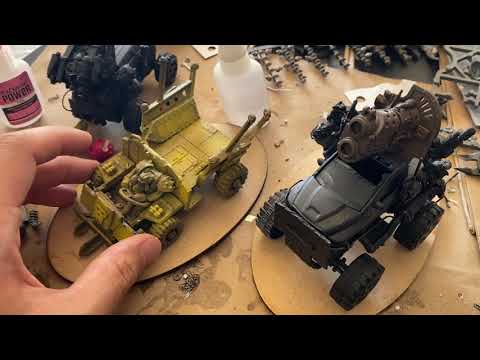 Ork Hobby Diary (Scratch Building Rukkatrukk Squigbuggies)