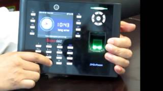 TIEMPO Y ASISTENCIA ICLOCK 660 ZK MEXICO