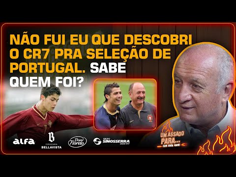 FELIPÃO REVELA COMO DESCOBRIRAM CR7 EM PORTUGAL ANTES DA FAMA | Cortes do Duda