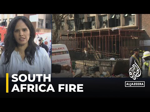 South Africa fire: Dozens killed in Johannesburg building