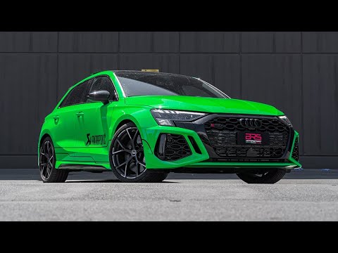 Audi RS3 8Y 2022 Akrapovic Slip-On Exhaust | Start Up, OnBoard & Dyno Test