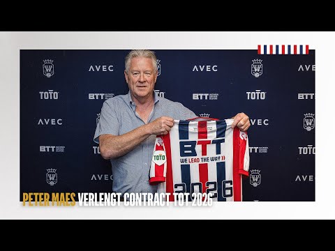 Peter Maes verlengt tot 2026