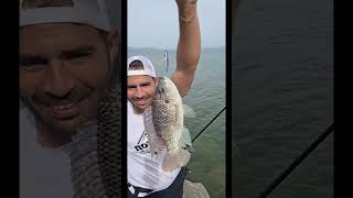רגע נעילת המושט הענק באולטרה לייט #fishing #דייג