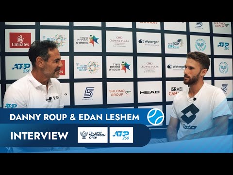 TEL AVIV WATERGEN OPEN – INTERVIEW  Danny Roup & Edan Leshem