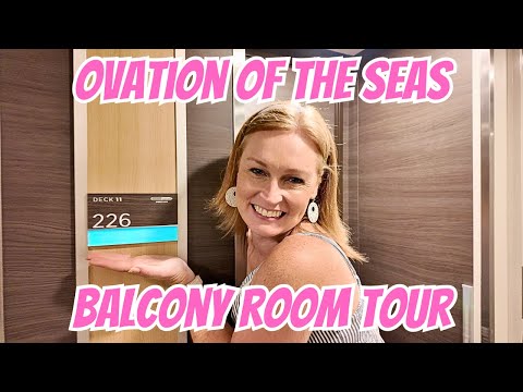Thumbnail for ROYAL CARIBBEAN OVATION OF THE SEAS BALCONY ROOM TOUR | ROOM 11226 | FULL ROOM TOUR