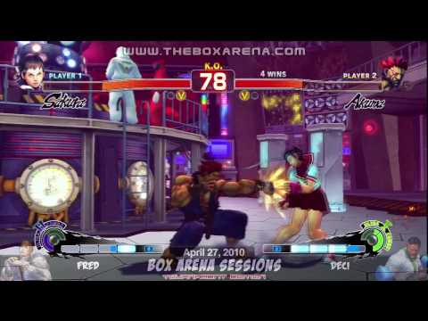 SSF4 Launch Party: Fred (SK) Vs. Deci (AK) - 1