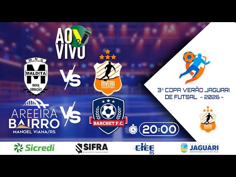 26/01 - 3ª Copa Verão Jaguari de Futsal - 2026