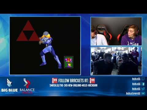 NE Melee Arcadian 3 - ASL (Sheik) vs. Admiral Zhao (Samus) - SSBM Pools WF