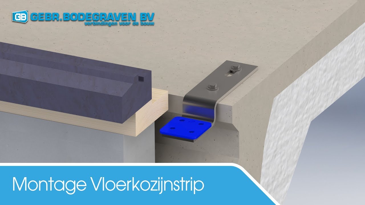 Montage Vloerkozijnstrip