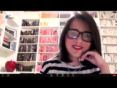 Renza Scibilia introduces the #dedoc° voices scholarship programme at #docday° ATTD 2021