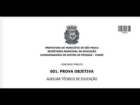 Correção da Prova A.T.E 2019 SME-SP (Matemática-Questão 23)