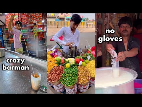 THE MOST SHOCKING Indian Street Food Moments