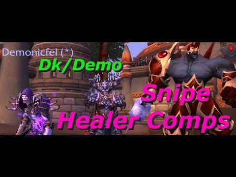 Frost Dk legion - Dk/Lock 2v2 Arena - SNIPING THEM HEALER COMPS!