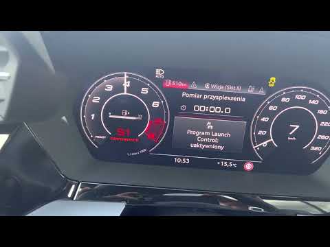 Audi RS3 Sportback 2022 acceleration 0-100