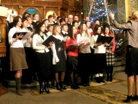 Colo-n susu mai in susu- Corul ''Buna Vestire''-dirijor Carmen Oprisanu.AVI