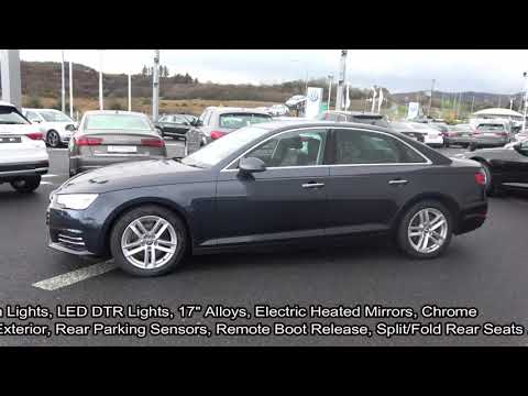 CMG AUDI SLIGO: 161LM103 Audi A4 2.0TDI SE 150BHP 6 Speed Manual Blue With Black Leather Interior