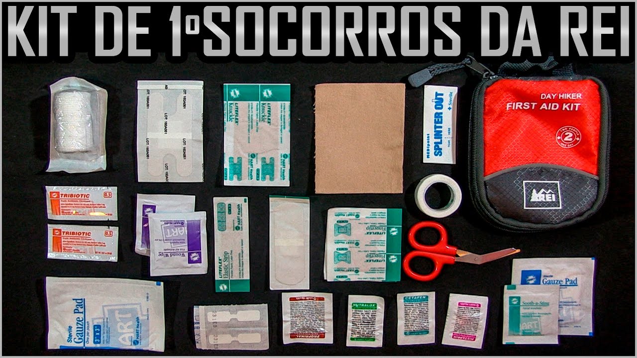 Kit de 1os Socorros da Loja  Americana REI