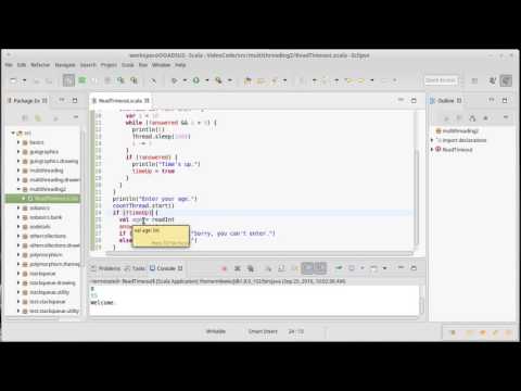 Java Threads 2 Using Scala