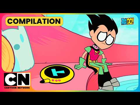 Robin’s Stay-At-Home🏠| Teen Titans Go😍| Cartoon In English🥰| @cnindia ​