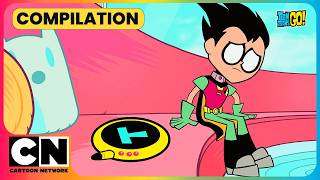 Robin’s Stay-At-Home🏠| Teen Titans Go😍| Cartoon In English🥰| @cnindia ​