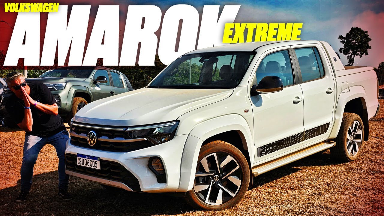 Nova VW Amarok V6 Extreme 2025 - O QUE MUDA? E A BOMBA DE ALTA? E O DIESEL? SAIBA TUDO DELA AQUI!