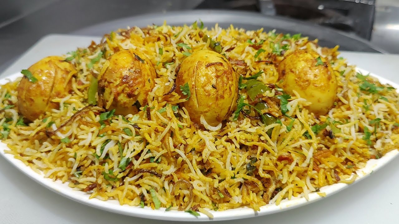 Egg Biryani Restaurant Style | अंडा बिरयानी रेसिपी | Egg Dum Biryani | Chef Ashok