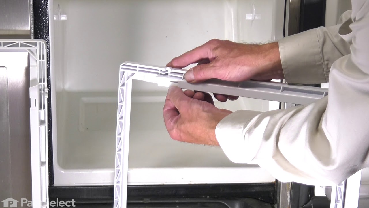 Replacing your Frigidaire Refrigerator Lower Crisper Cover - Frame Only