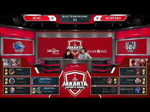 Alter Ego VS ECHO ( Game 1 ) ESI DKI JAKARTA ESPORTS SERIES WILD RIFT
