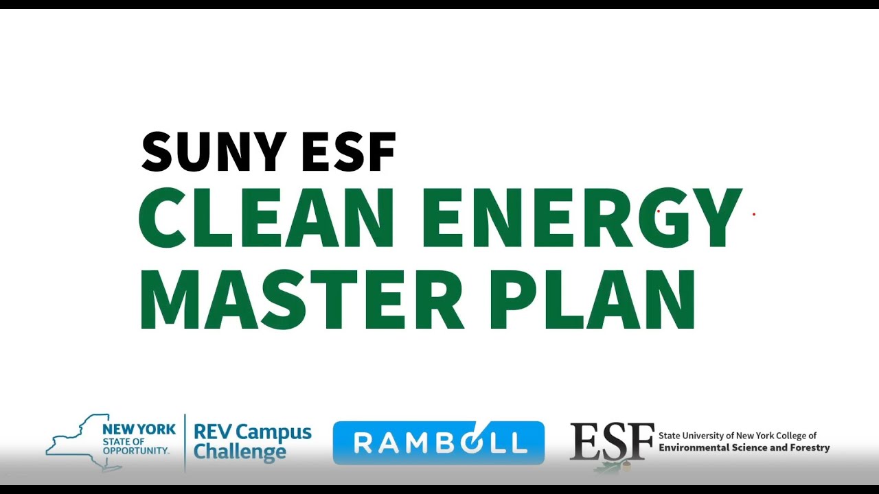 Clean Energy Master Plan for SUNY ESF