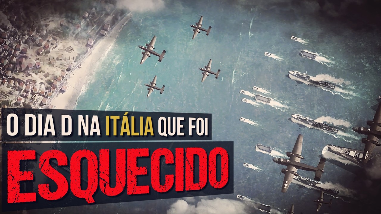 CENAS REAIS! A MAIOR INVASÃO ANFÍBIA DA GUERRA ACONTECEU NA ITÁLIA (DOCUMENTÁRIO)