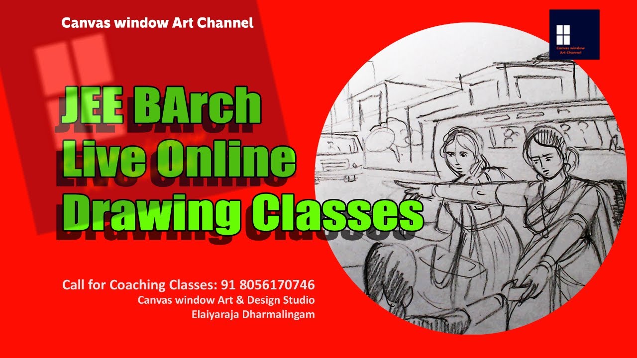 Achieve 99.9% in JEE BArch Drawing | Join Online Live Classes - Learn within 40hrs