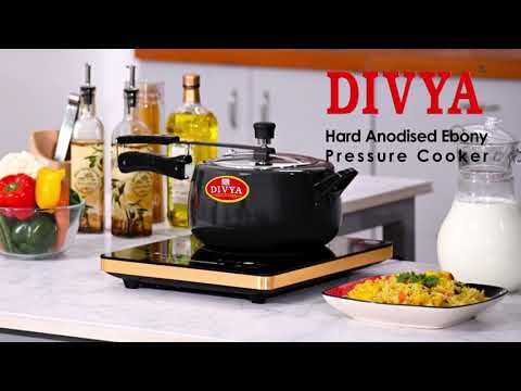 DIVYA Ebony L Inner Lid Induction Bottom Pressure Cooker Price