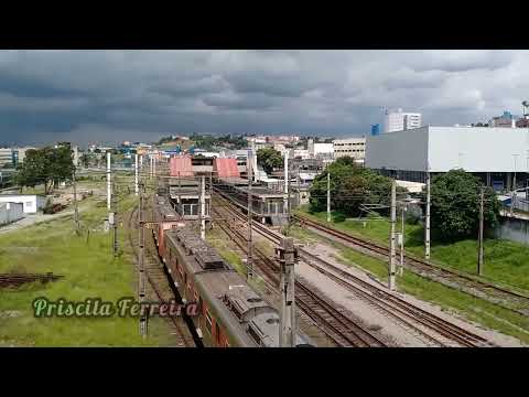 CCR ViaMobilidade - Trem 7000 saindo da estação Carapicuíba rumo a Itapevi.