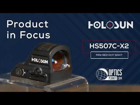 HOLOSUN HS507C 実物 Holosun Open Reflex Optical Red Dot Sight HS507C X2 | eBay