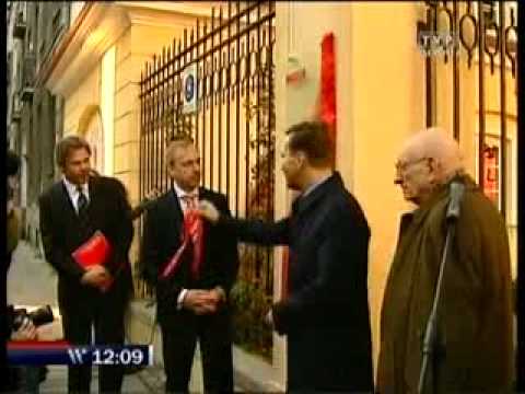 Odłonięcie Tablicy Pamiątkowej_tvp_polonia_2010_10_13.avi