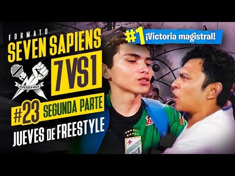 SEVEN SAPIENS #23 2/2 JOTA VS ELLE VS GC VS TARDIO VS ZETA VS MAYLO VS AMBROSSE VS SPOT #JUEDEFREE