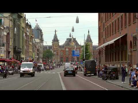VideoVault Stock Video: Amsterdam Central Station Time Lapse