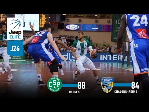 Limoges vs Châlons-Reims | J26 Jeep® ÉLITE - 10 avril 2019