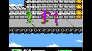 Teenage Mutant Ninja Turtles 2: The Manhattan Project (FC · Famicom) session for 1Player Donatello 🎮