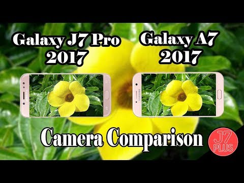 Samsung Galaxy J7 Pro (2017) Vs Samsung Galaxy A7 (2017) (Camera Test)