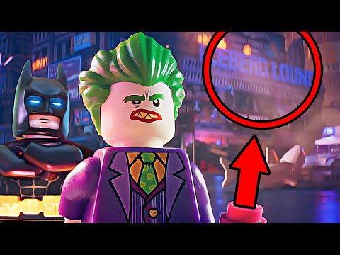 DETAILS you MISSED in LEGO BATMAN The Movie (New Easter Eggs)