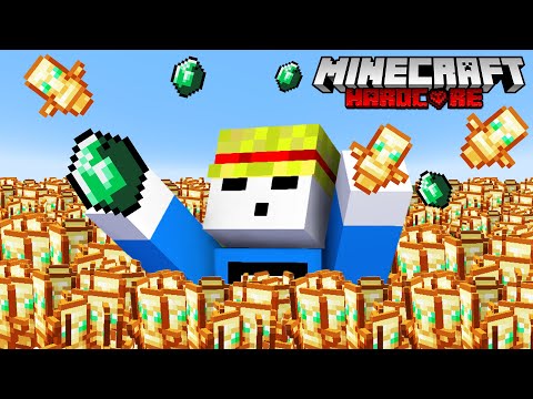 J'ai crée la MEILLEURE Ferme à RAID sur Minecraft Hardcore (euh pas vraiment)