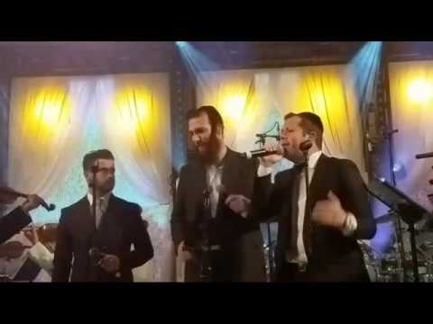 Itzik Dadya, Simcha Leiner, Beri Weber, sing at Epic Wedding