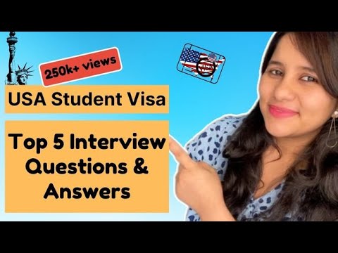 What are the most common F1 visa interview questions and how should I answer them?