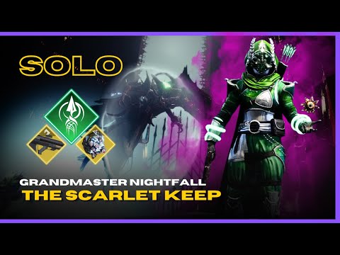 Volatile Strand Maelstroms - Solo Grandmaster "The Scarlet Keep" on Strand Hunter - Destiny 2