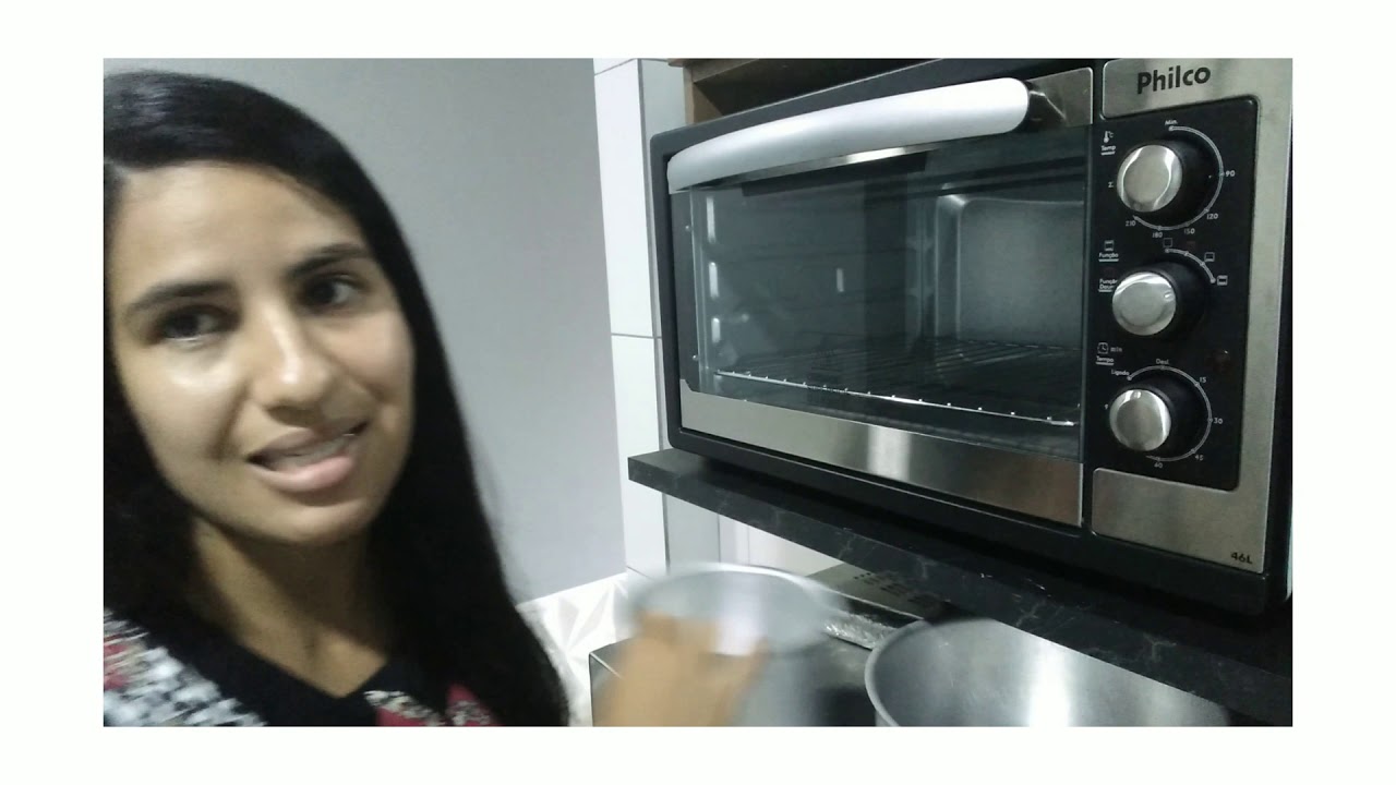 Como assar bolo em forno elétrico. Não erre mais.