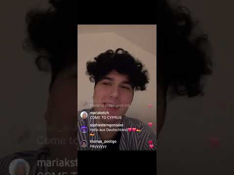 Gjon's Tears - Instagram live - 30.11.2025