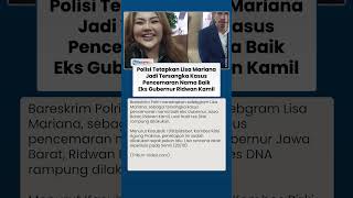 Usai Hasil Tes DNA dengan Ridwan Kamil Selesai, Kini Lisa Mariana Tersangka Pencemaran Nama Baik